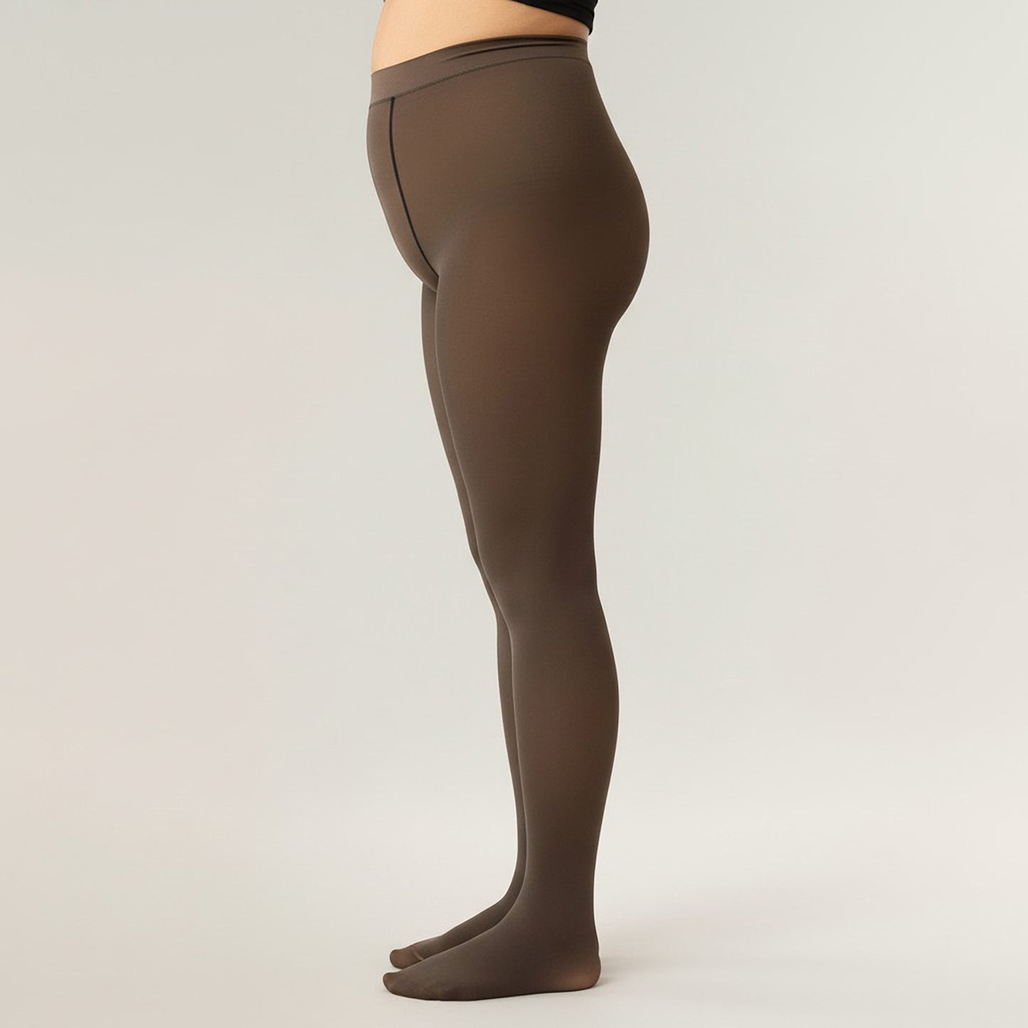 Women's Sheer Stretch Tights with High Rise Waist and Smooth Lightweight Coverage