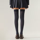 2-PC Women's Opaque Thigh High Stockings Over the Knee Stretch Fit Fashion Legwear