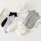 5 Pair Ankle Socks Soft Stretch Knit Ribbed Cuff Casual Giftable Sock Set US 5-10.5