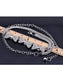 Five Flowers To The Face Gun Cross Coil Chained Belt