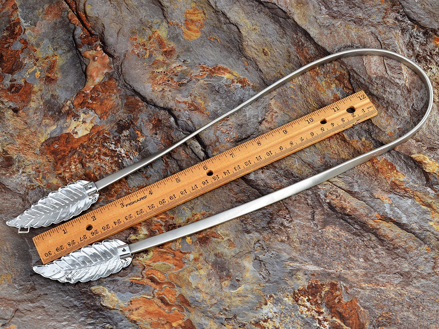 Gold Silver Leaf Elastic Waist Belts