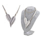 Metallic Leaf Design Waist Chain Belt with Sleek Minimalist Band