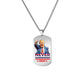 Trump 2024 Tag Necklace Shooting Makes Me Stronger Stainless Steel Chain