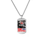 Trump 2024 Tag Necklace Shooting Makes Me Stronger Stainless Steel Chain