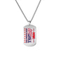 Trump 2024 Tag Necklace Shooting Makes Me Stronger Stainless Steel Chain