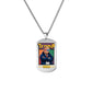 Trump 2024 Tag Necklace Shooting Makes Me Stronger Stainless Steel Chain