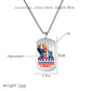 Trump 2024 Tag Necklace Shooting Makes Me Stronger Stainless Steel Chain