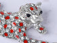 Red Spot Leopard Panther Tiger Lion Animal Pendant Necklace