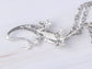 Long Tail Odd Walking Lizard Animal Pendant Necklace