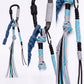 Carabiner Cord Tassel Backpack Charm Keychain