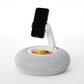 Plush Weighted Phone Stand with Adjustable Folding Holder for Hands-Free Viewing and Device Support