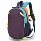 Colorblock Multi-Compartment Backpack with Padded Shoulder Straps and Dual Mesh Side Pockets