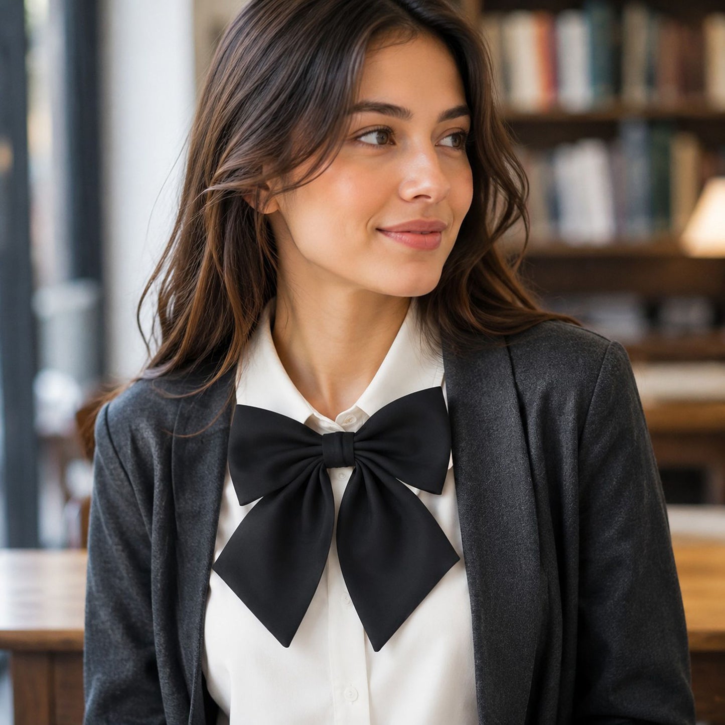 3 Pack Adjustable Pre Tied Bow Ties for School Uniform Shirts