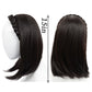 Braided Hairband Wig with Straight Shoulder Hair Extensions Casual Hairpiece for Holiday