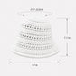 Crochet Bucket Hat Open Knit Brim Lightweight Packable Summer Beach Hat