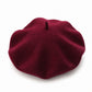 Wool Beret Hat Classic French Painter Cap Soft Felt Everyday Style
