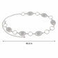 Boho Floral Medallion Chain Belt for Dresses