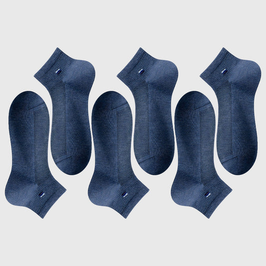 Men's 6pk Summer Breathable Mesh Ankle Socks