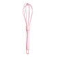 3-Piece Mini Silicone Whisk Set for Baking, Mixing and Kitchen Prep