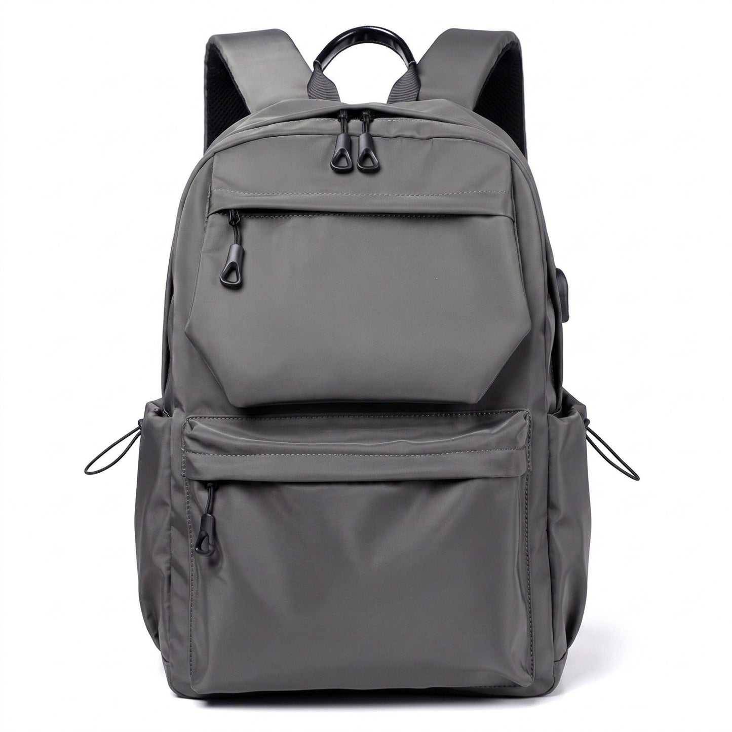 Modern Minimalist Laptop Backpack -  Multi-Pocket Daypack for School, Work, and Travel