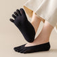 Mesh Toe Socks with Non-Slip Silicone Heel Grip Ultra Low Cut Breathable No Show Sock 3-Pack