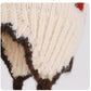 Fruit Pattern Knit Earflap Hat with Braided Tassels