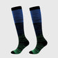 6pk Professional Athletic Compression Socks - Gradient Pressure Knee-High Socks for Fitness, Running & Recovery