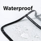 2pcs Women's Clear Hanging Shower Organizer with Touch-Friendly Phone Pocket Water-Resistant Storage Shelf