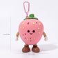 2-Piece Womens Pouch Bag Charm with Hanging Clip and Zipper Closure