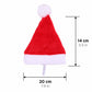 Pet Santa Hat with Elastic Chin Strap for Cats and Dogs