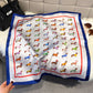 Cute Dachshund Print Satin Feel Square Neck Scarf Fashion Hair Scarf Bandana 25.5¡Á25.5 Inches