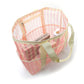 Large Mesh Beach Tote Bag with Shoulder Handles and Pockets