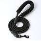 Pet Dog Leash Adjustable Nylon Rope with Comfortable Handle and Metal Clip for Small Medium Dogs