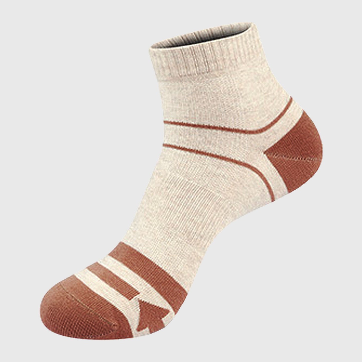 Men's 6pk Striped Ankle Socks