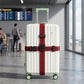 2 Pack Adjustable Cross Luggage Straps with Buckles