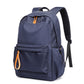 Everyday Backpack with Front Zip Pocket Side Pockets Adjustable Straps Top Hle