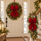 Velvet Bow Decoration for Trees Wreaths and Parties
