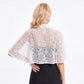 Sheer Lace Scarf Wrap Cape Style Shoulder Cover for Dresses