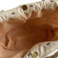 Quilted Tote Bag Large Capacity Shoulder Bag with Bow Embroidery and Magnetic Closure