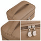 Travel Makeup Organizer Case with Removable Cosmetic Pouch Waterproof Storage Bag Set