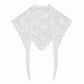 Women's Floral Lace Triangle Scarf - Sweet Layered Skirt Cover-up & Tie-On Waist Belt