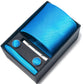 Men's Formal Tie Gift Set with Pocket Square Cufflinks Tie Clip and Gift Box