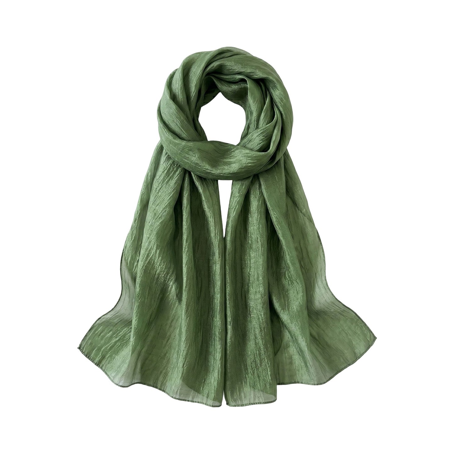 Lightweight Solid Color Fashion Scarf Elegant Long Wrap Shawl 70.5¡Á27.5 Inches