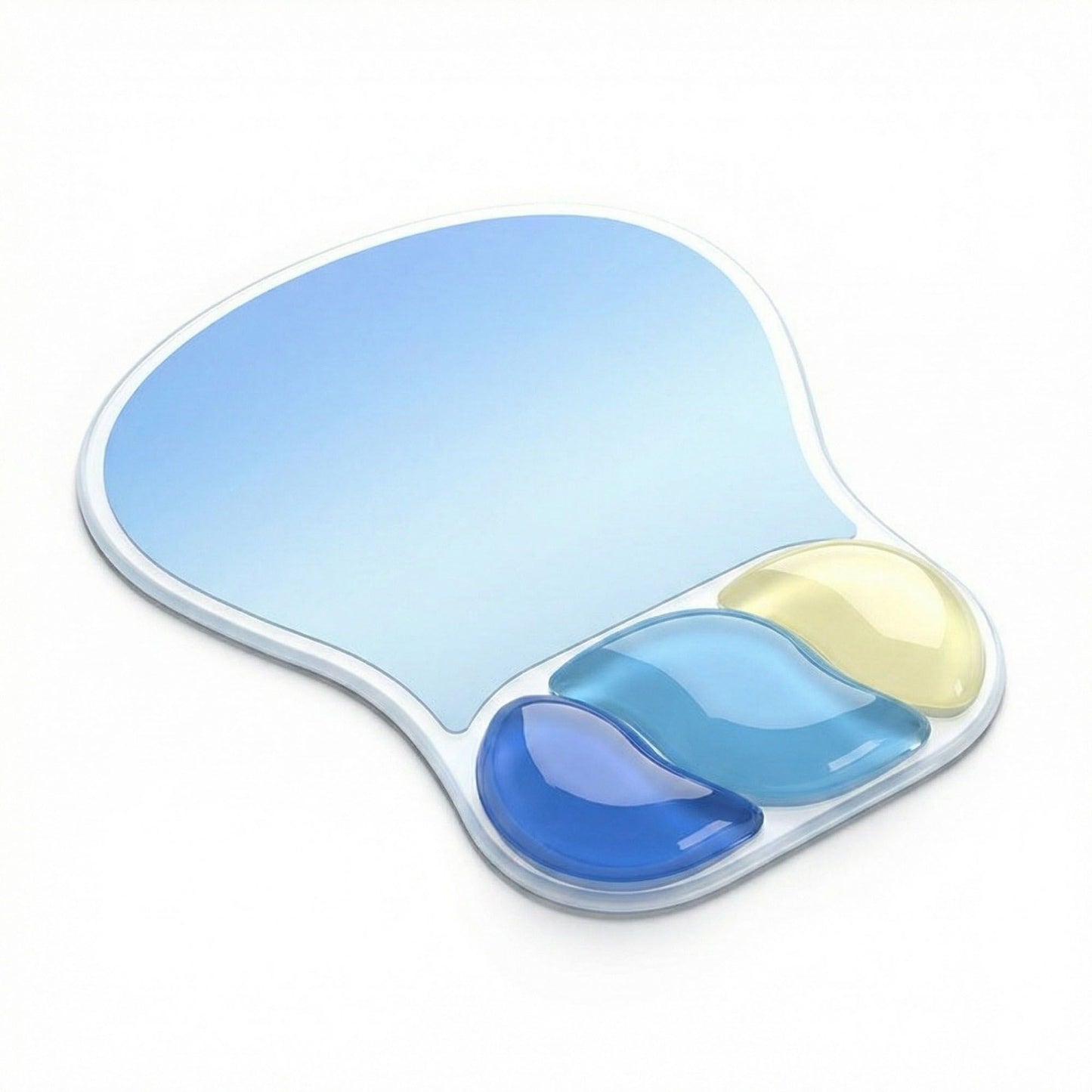 Ergonomic Gel Mouse Pad with Wrist Support Cooling Cushion Non Slip Desk Pad Smooth Surface