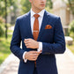 Men's Formal Tie Gift Set with Pocket Square Cufflinks Tie Clip and Gift Box