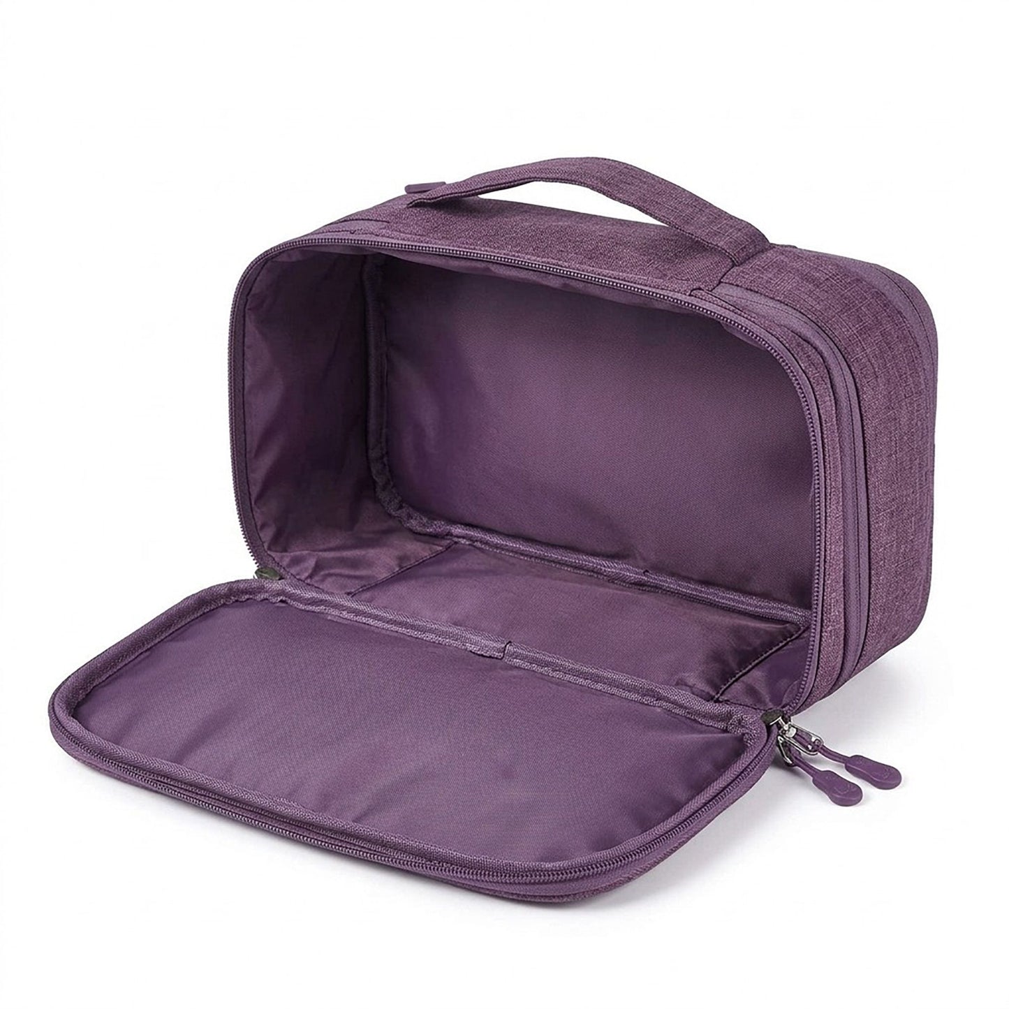 Travel Underwear Organizer Bag with Zipper and Carry Handle