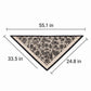 Paisley Floral Triangle Scarf Wrap Belt