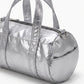 Mini Barrel Satchel Bag with Detachable Crossbody Strap