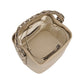 Leather Drawstring Bucket Handbag with Braided Top Handle and Adjustable Crossbody Strap