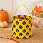 Halloween Trick or Treat Candy Bucket Foldable Goody Basket with Handle